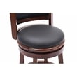 Boraam Augusta Bar Height Swivel Bar Stool - Cherry