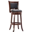 Boraam Augusta Bar Height Swivel Bar Stool - Cherry