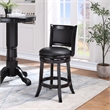 Boraam Augusta Counter Height Swivel Counter Stool - Black