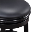 Boraam Augusta Counter Height Swivel Counter Stool - Black