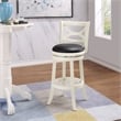 Boraam Florence Swivel Bar Stool - Buttermilk