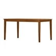 Boraam Shaker Rectangular Wood Dining Table - Walnut