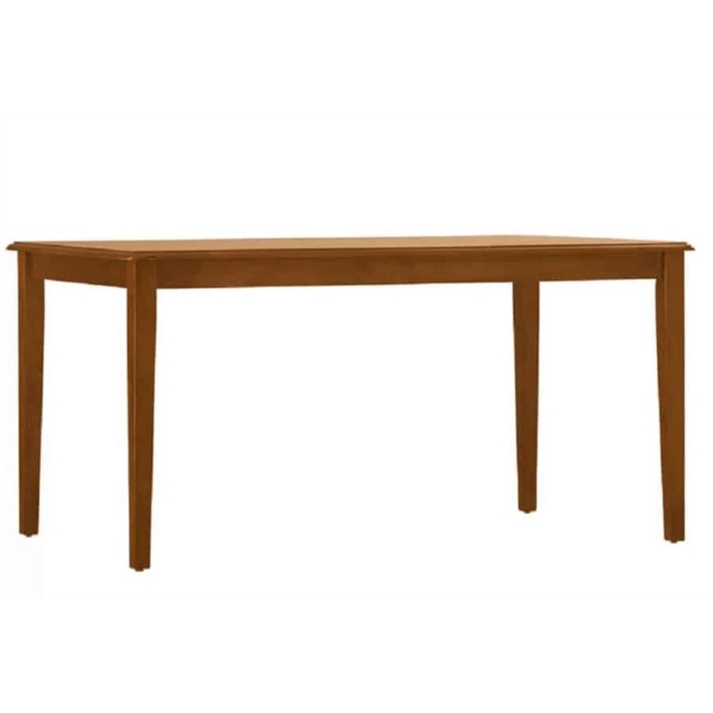 Boraam Shaker Rectangular Wood Dining Table - Walnut