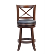 Boraam Georgia Swivel Counter Stool - Cappuccino