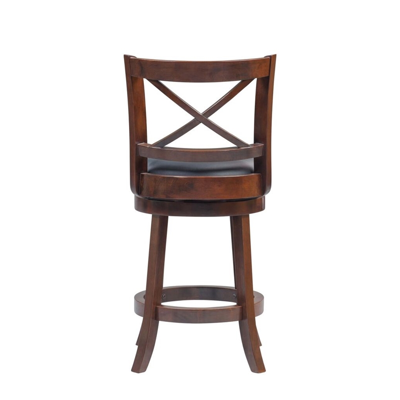 Boraam Georgia Swivel Counter Stool - Cappuccino