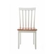 Boraam Bloomington Dining Chairs - Set of 2 - Cream/Honey Oak