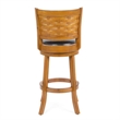 Boraam Sumatra Swivel Bar Stool - Distressed Brushed Oak
