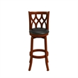 Boraam Cathedral Swivel Bar Stool - Cherry