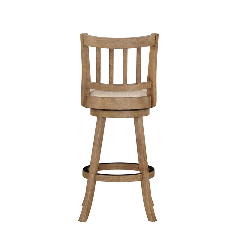 Boraam Sheldon Swivel Bar Stool - Ivory