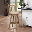 Boraam Sheldon Swivel Bar Stool - Ivory