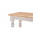 Boraam Windsor Farmhouse Dining Bench - White/Natural