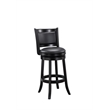 Boraam Augusta Swivel Bar Stool - Black