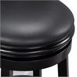 Boraam Augusta Swivel Bar Stool - Black