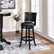 Boraam Augusta Swivel Bar Stool - Black