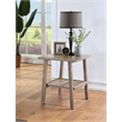 Boraam Sonoma End Table - Barnwood Wire-Brush