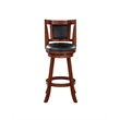 Boraam Avianna Swivel Bar Stool in Cherry