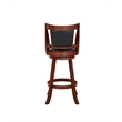 Boraam Avianna Swivel Bar Stool in Cherry