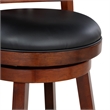 Boraam Avianna Swivel Bar Stool in Cherry