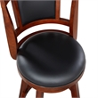 Boraam Avianna Swivel Bar Stool in Cherry