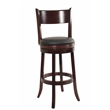Boraam Palmetto Swivel Bar Stool  - English Tudor
