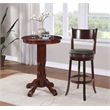 Boraam Palmetto Swivel Bar Stool  - English Tudor