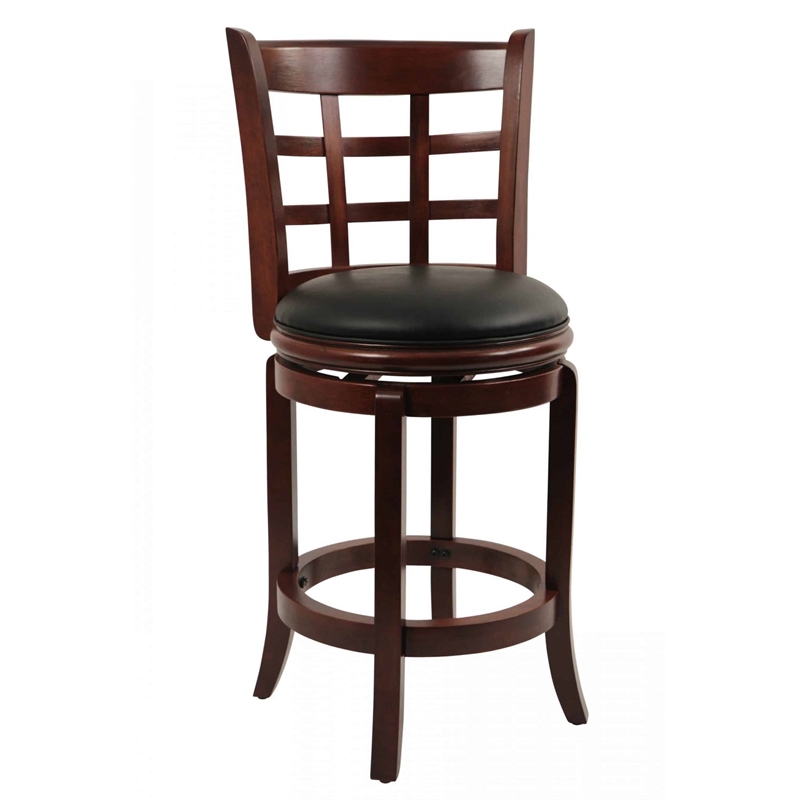 Boraam Kyoto Swivel Counter Stool - Cherry
