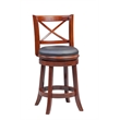 Boraam Georgia Swivel Counter Stool - Cherry