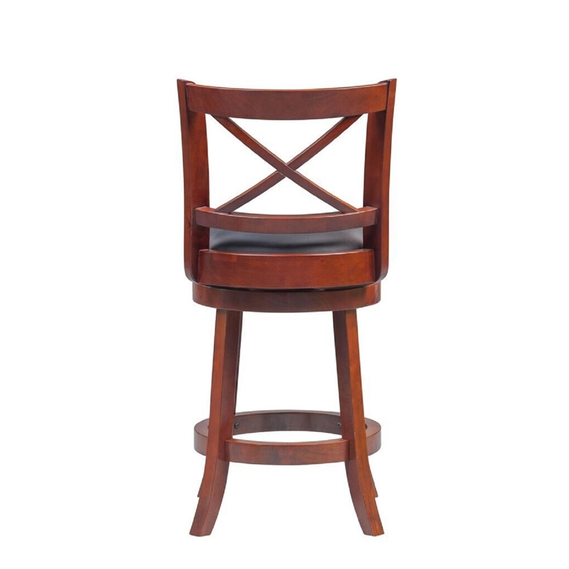Boraam Georgia Swivel Counter Stool - Cherry