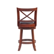 Boraam Georgia Swivel Counter Stool - Cherry