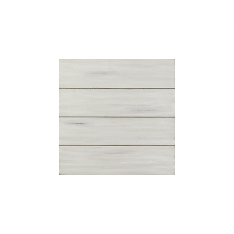 Boraam Wood Jamestown End Table Antique White finish