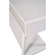 Boraam Wood Cambria Console Table - Zebrano Whitewash Finish