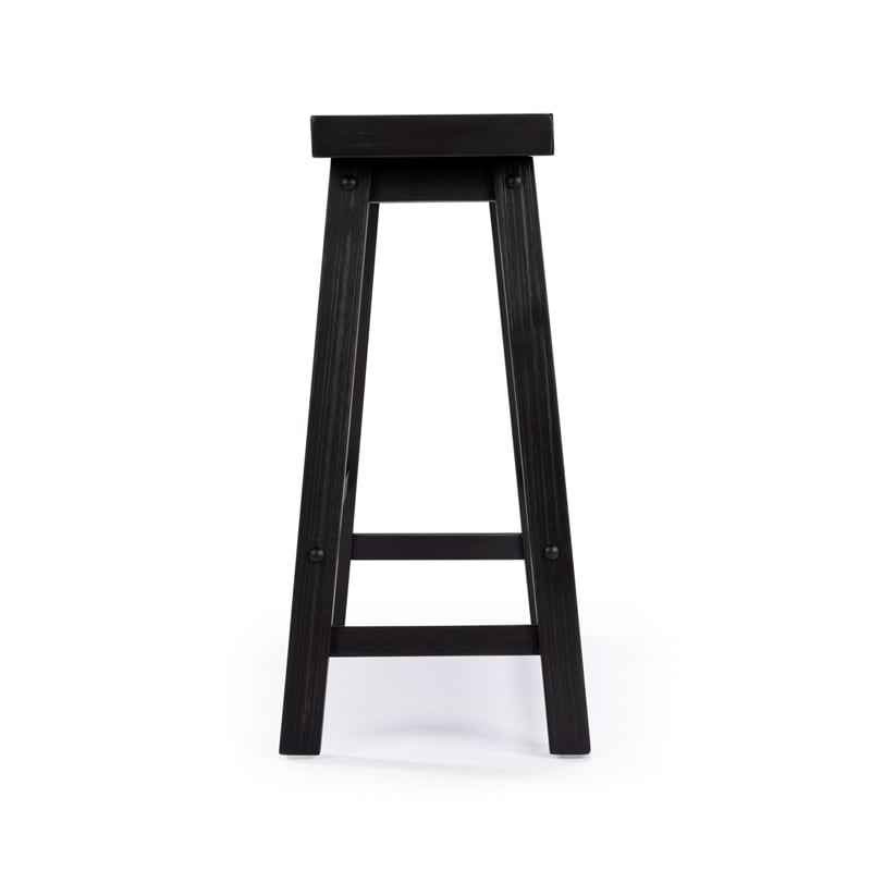 Boraam Sonoma Backless Bench - Black Charcoal