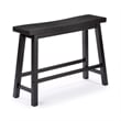 Boraam Sonoma Backless Bench - Black Charcoal