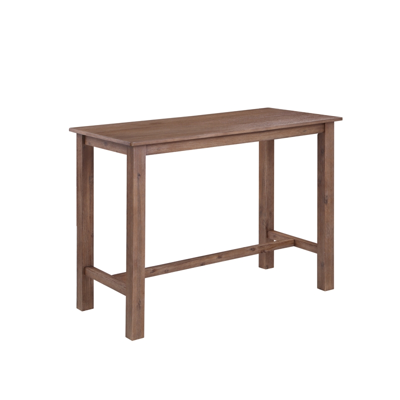 Boraam Sonoma Pub Table Barnwood Wire-Brush