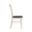 Boraam Shaker Dining Chairs - Set of 2 - European Black Ash/Antique White