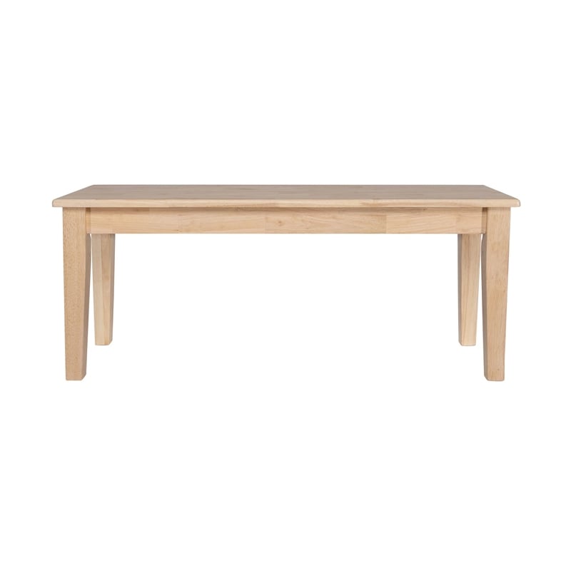 Boraam Shaker Dining Bench - Blonde Oak