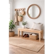 Boraam Shaker Dining Bench - Blonde Oak