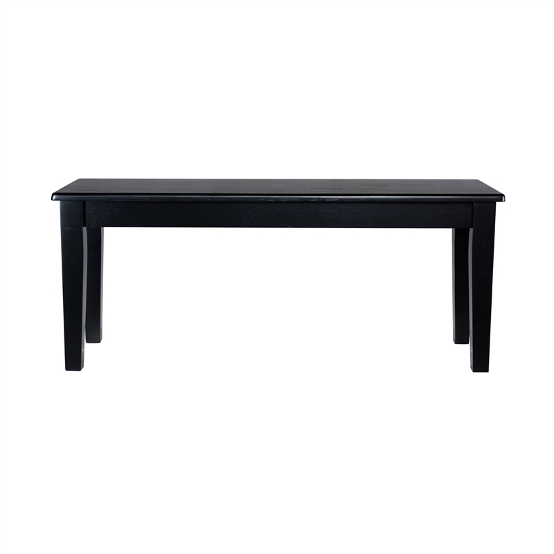 Boraam Shaker Dining Bench - Black