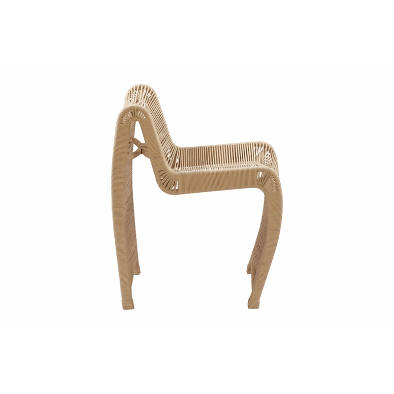 Lorenzo Iron Rope 3pc Pub Set - Tan Finish