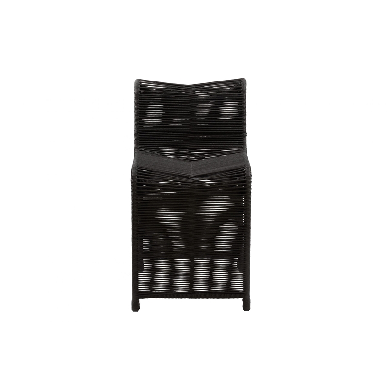 Lorenzo Iron Rope 5pc Pub Set - Black Finish