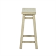 Boraam Sonoma Backless Saddle Counter Stool - Sawgrass Finish