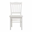 Boraam Shaker Dining Chairs Set of 2 Cream Finish