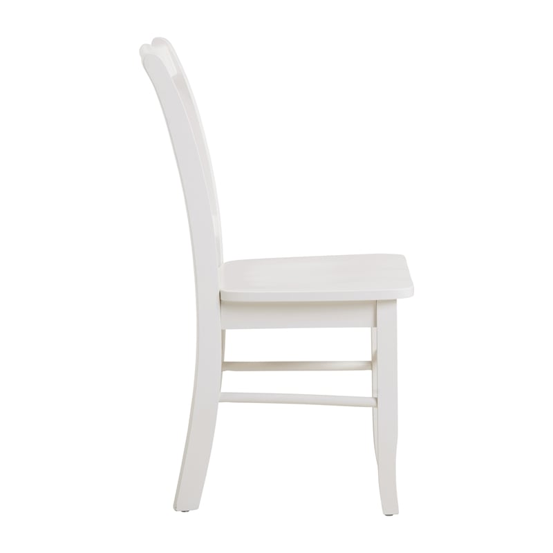Boraam Shaker Dining Chairs Set of 2 Cream Finish