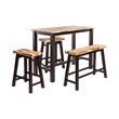 Boraam Sonoma 4pc Pub Set - Blended Espresso Finish