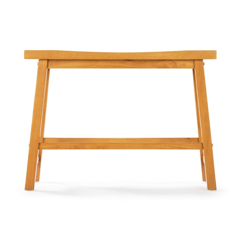 Boraam Sonoma Backless Bench - Honey Oak
