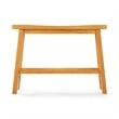 Boraam Sonoma Backless Bench - Honey Oak