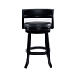 Boraam Balen Bar Height Swivel Stool - Black