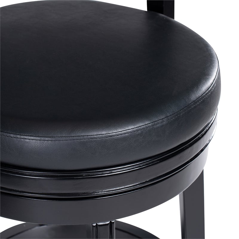 Boraam Balen Bar Height Swivel Stool - Black