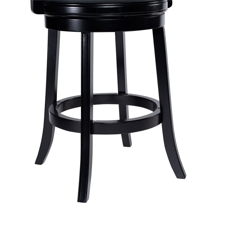 Boraam Balen Bar Height Swivel Stool - Black