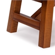 Rasmus Accent Plant Table - Distressed Walnut